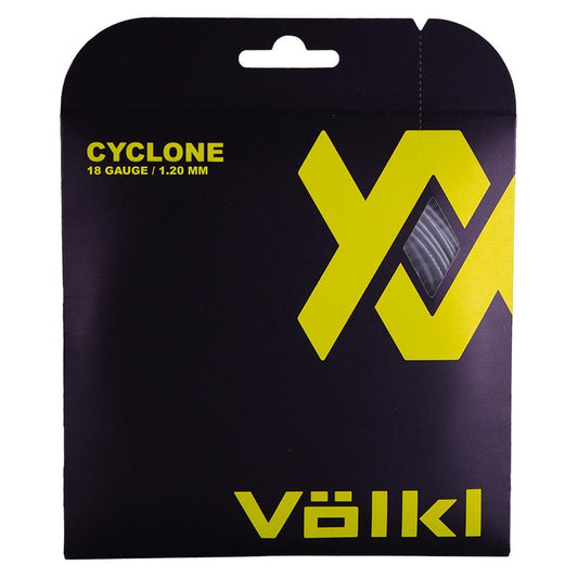 Cyclone 18g Tennis String Graphite Strings VOLKL Grey