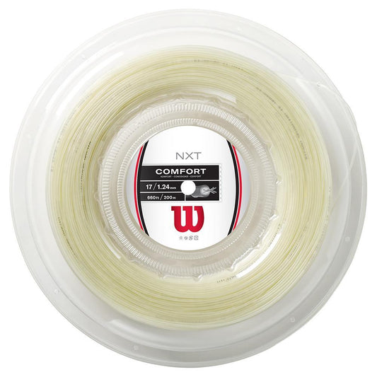NXT 17g 200M Tennis Reel Natural Strings WILSON Natural