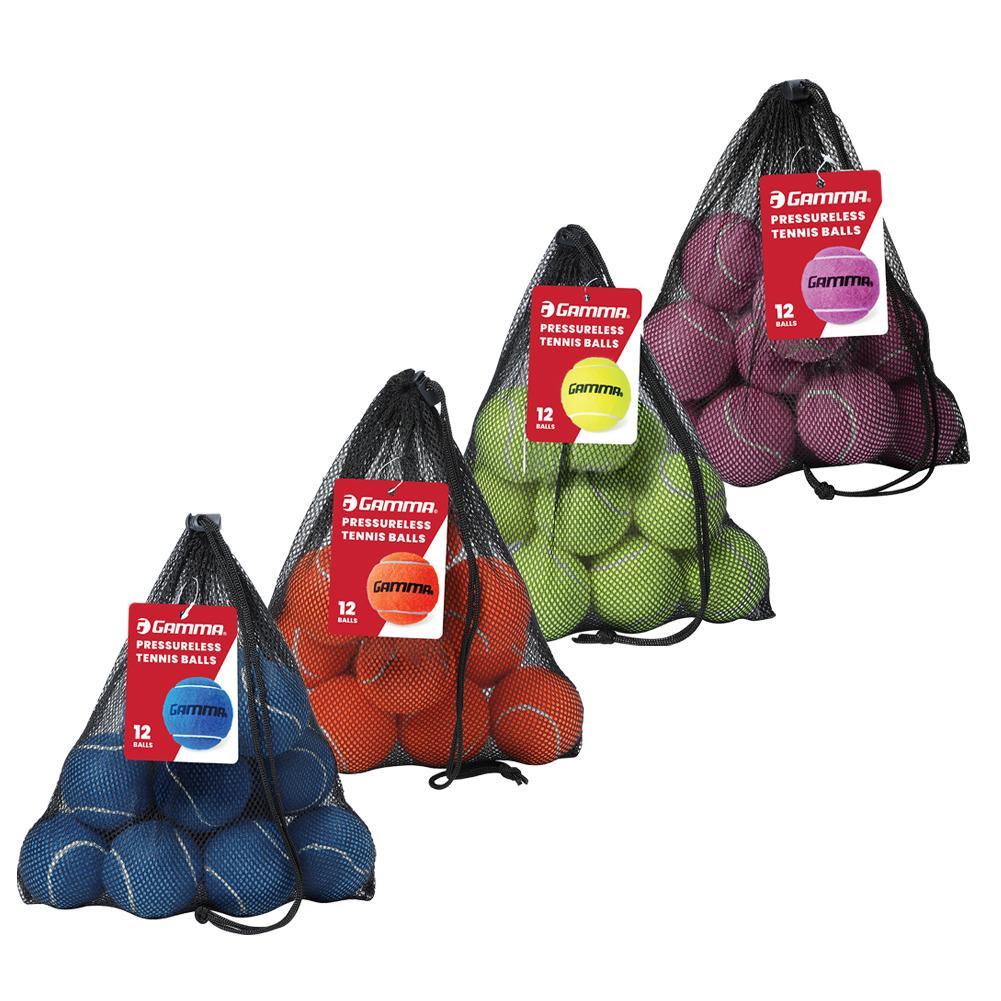 Pressureless Tennis Balls 12pk Tennis Balls GAMMA