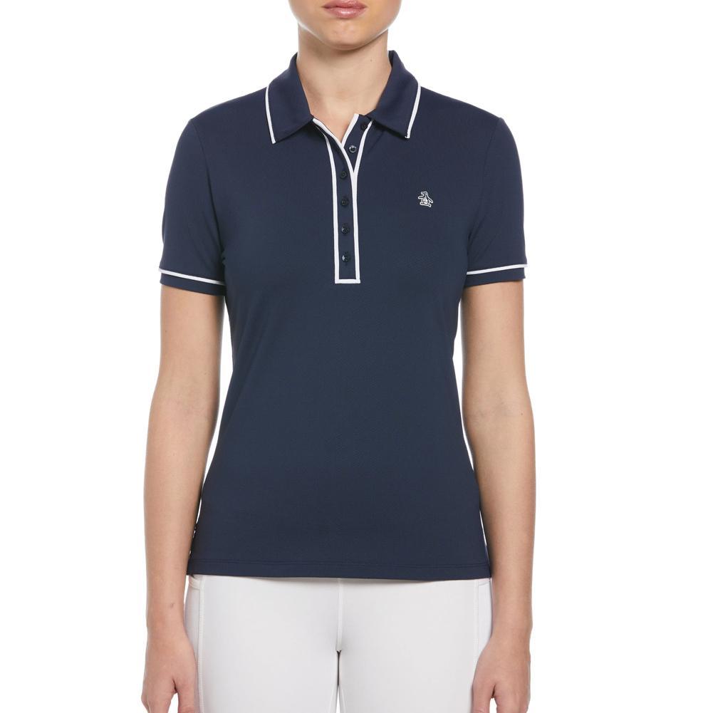 Women's Short Sleeve Veronica Tennis Polo Womens Apparel PENGUIN Blue XS