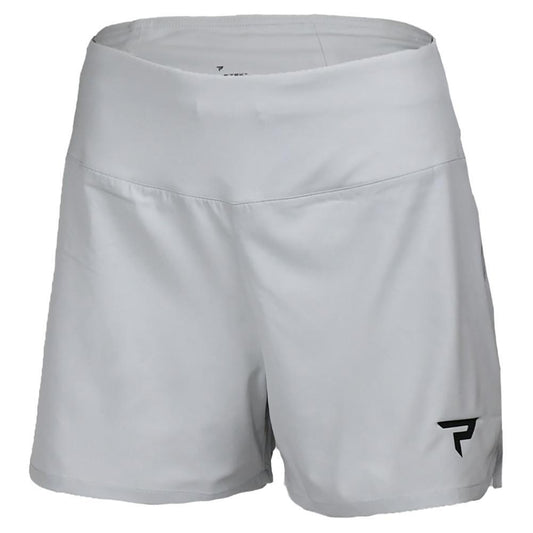 Womens Base Level Performance Tennis Short Glacier Gray Womens Apparel PADDLETEK S