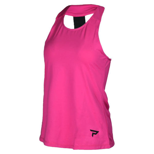 Womens Performance Tennis Tank Fuchsia Womens Apparel PADDLETEK XS