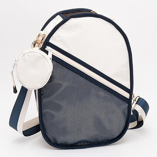 The Pickleball Bag White and Black Pickleball Bags And Backpacks MAYVAK White