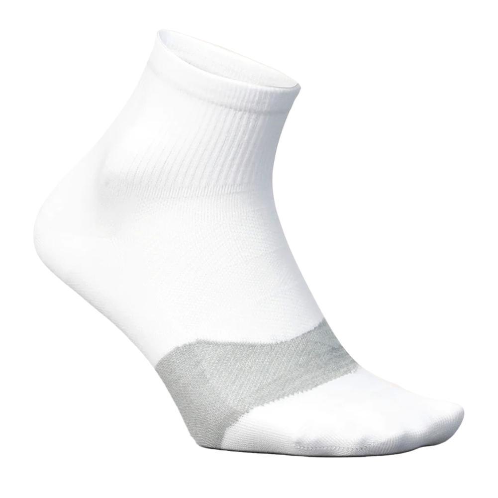 Elite Ultra Light Quarter Tennis Socks Socks FEETURES White M