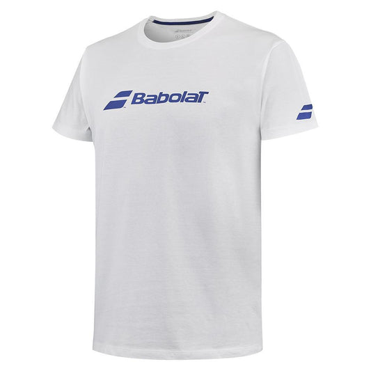 Boys` Exercise Babolat Tennis Tee Boys Apparel BABOLAT White 8-Jun