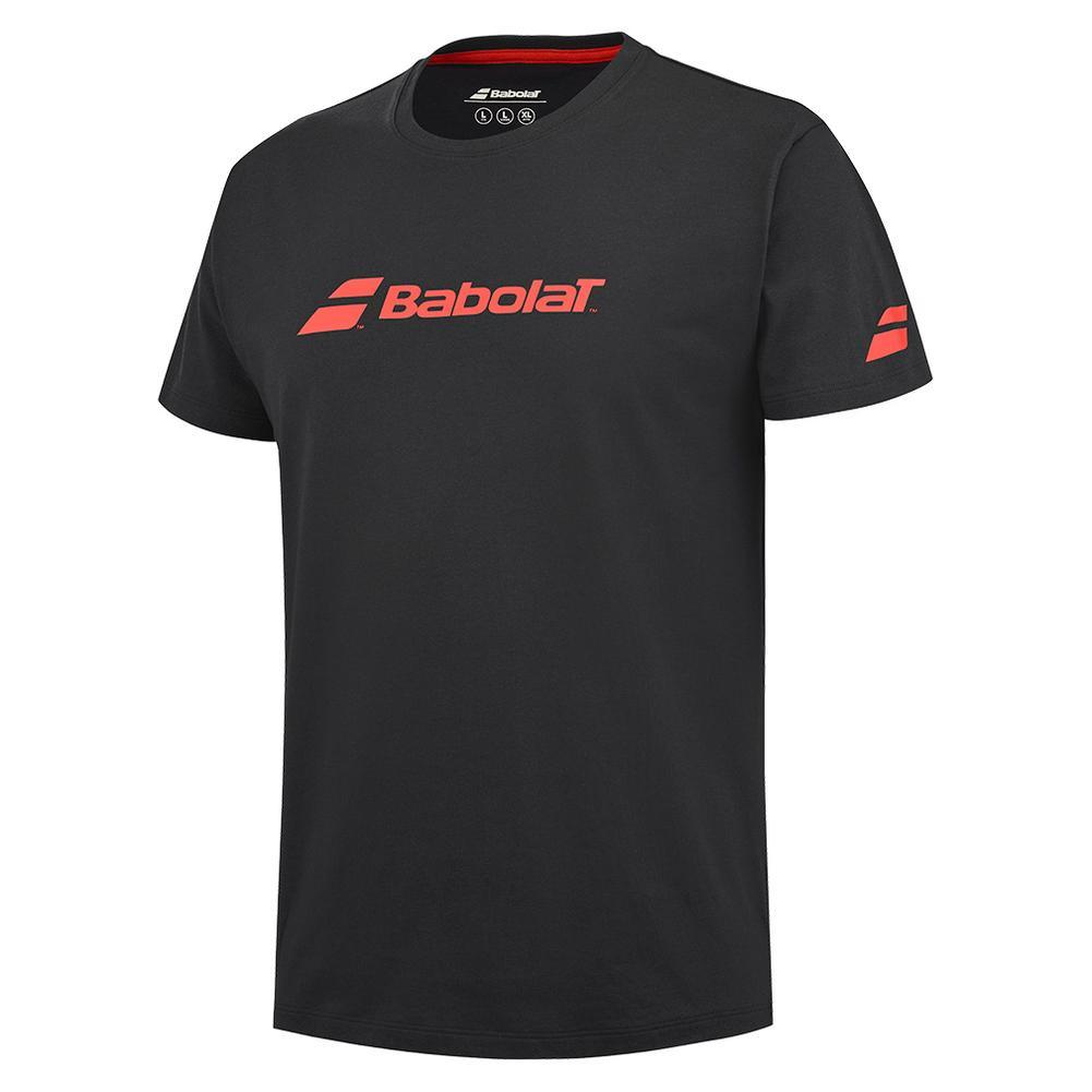 Men's Exercise Babolat Tennis Tee Mens Apparel BABOLAT Black S