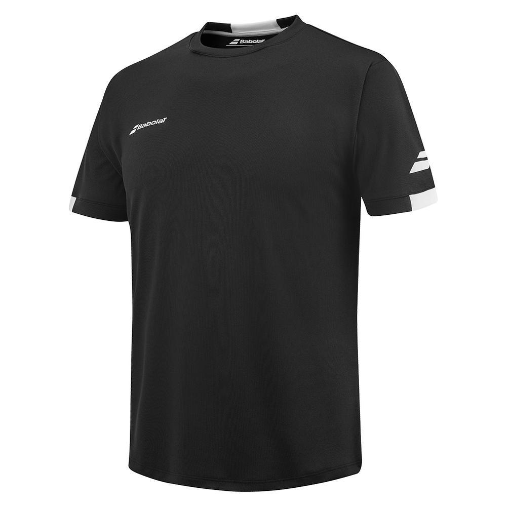 Mens Crew Neck Tennis Top Mens Apparel BABOLAT Black S