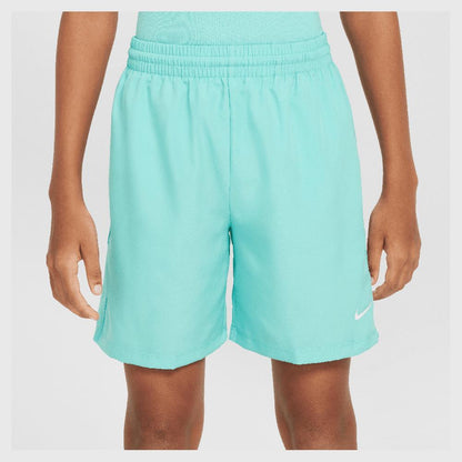 Boys` Dri-Fit Multi Training Short Boys Apparel NIKE Teal XS