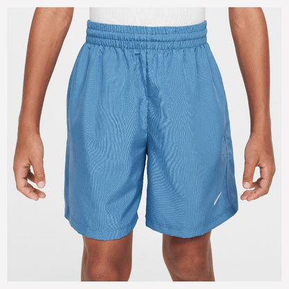 Boys` Dri-Fit Multi Training Short Boys Apparel NIKE Blue XS