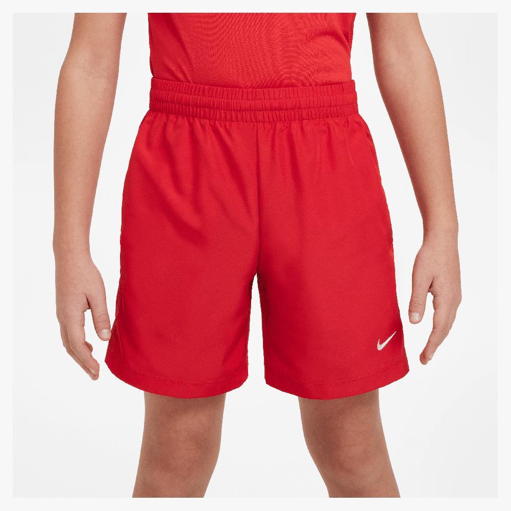 Boys` Dri-Fit Multi Training Short Boys Apparel NIKE Red XS