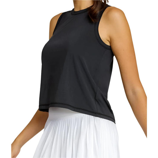 Women's Machli Tennis Tank Onyx Womens Apparel TAIL XS
