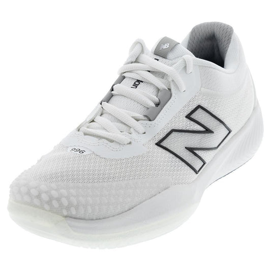 Women`s FuelCell 996v6 D Width Tennis Shoes White and Black WOMENS SHOES NEW BALANCE 6