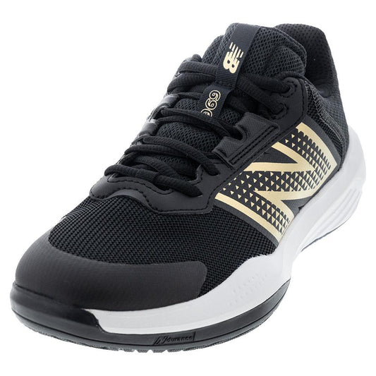 Women's 696v6 B Width Tennis Shoes Black and White Womens Shoes NEW BALANCE 5