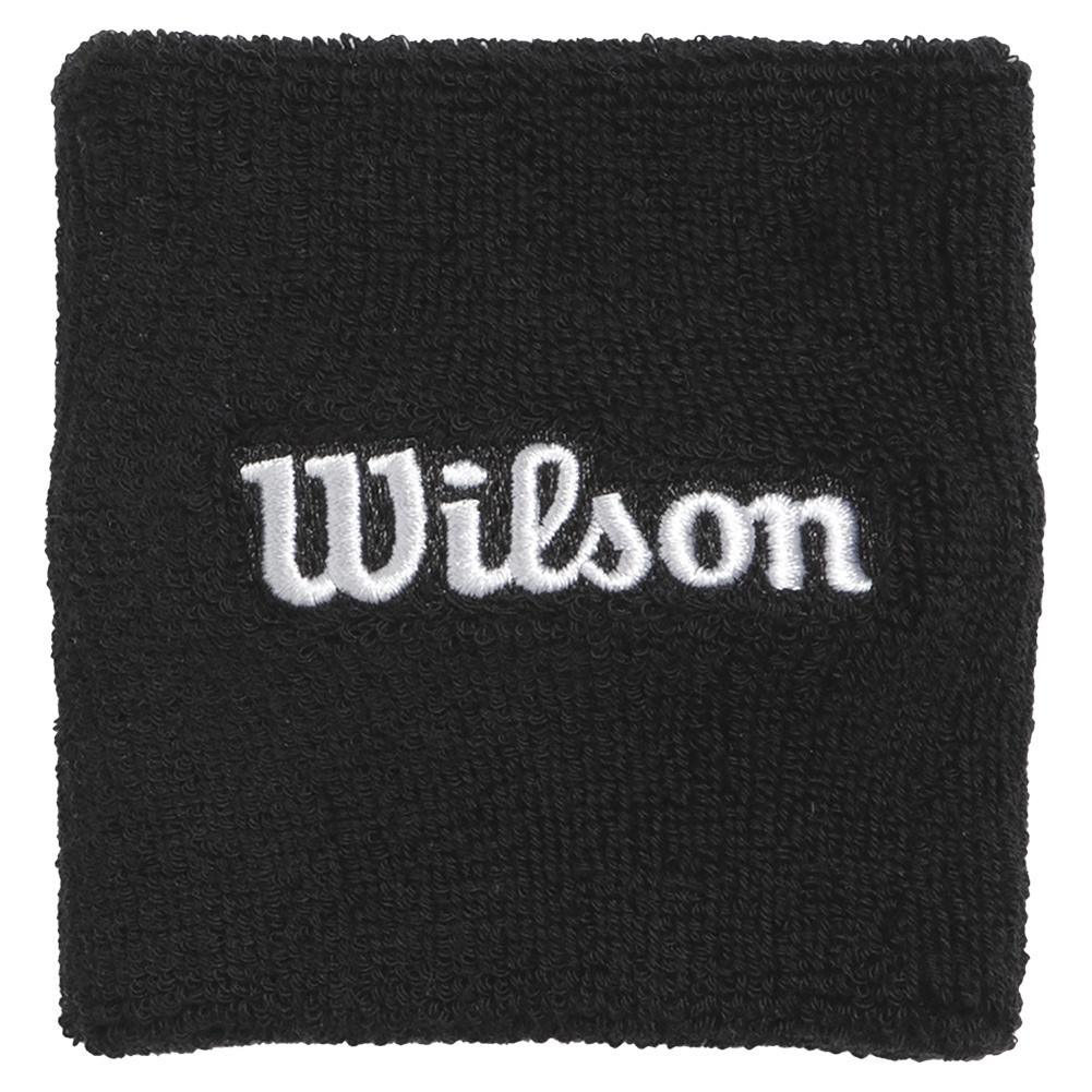 Unisex Logo Wristband Womens Apparel WILSON Black