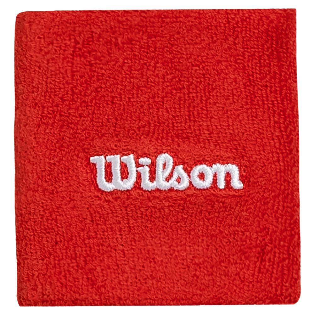 Unisex Logo Wristband Womens Apparel WILSON Red