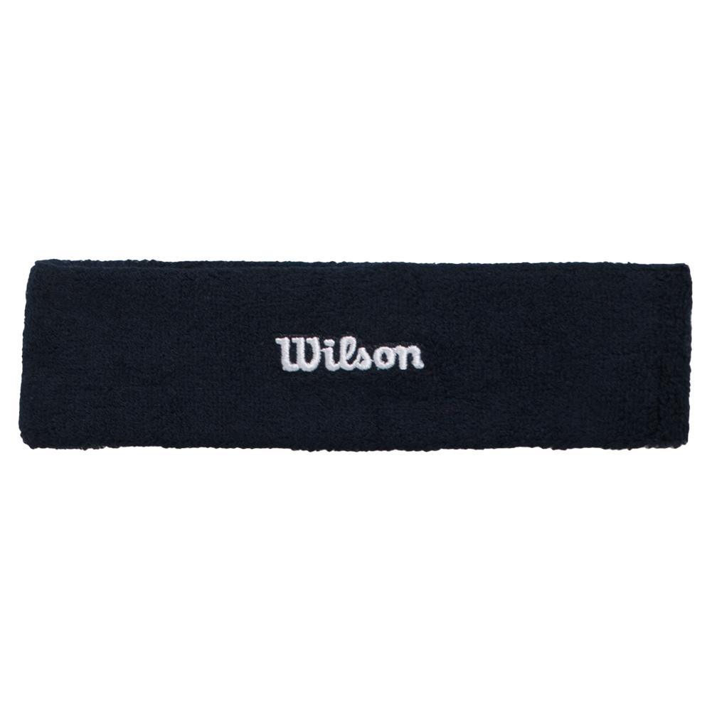 Unisex Logo Headband Womens Apparel WILSON Blue