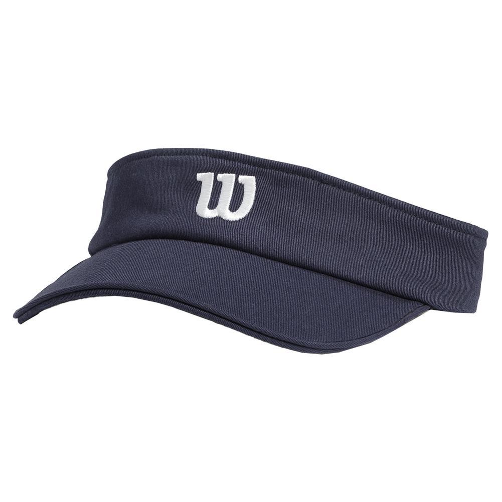Unisex Classic Visor Womens Apparel WILSON Blue