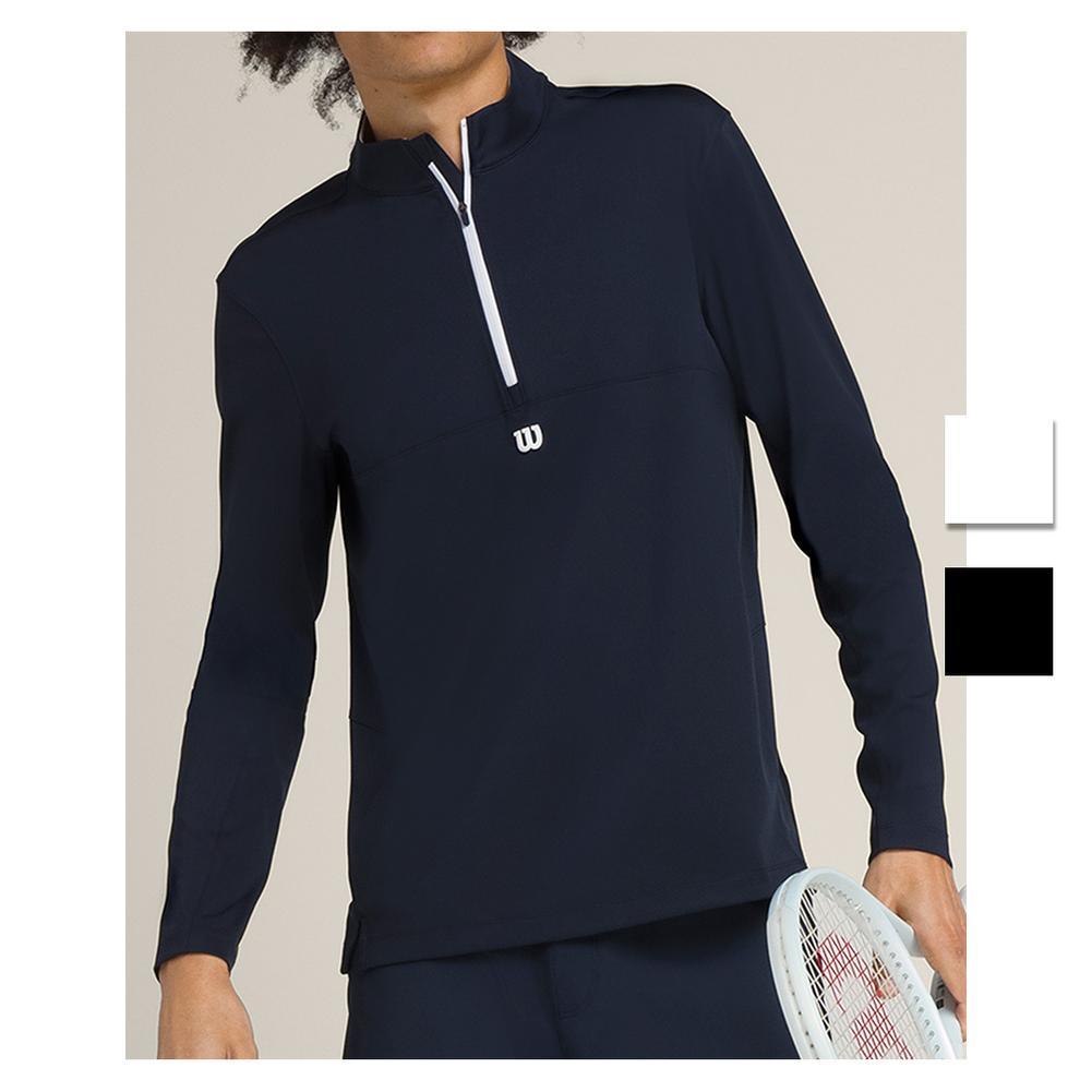 Men's Elevate Performance 1/2 Zip Long Sleeve Outerwear WILSON