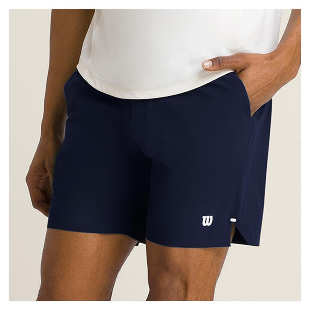 Men's Tournament 7 Inch Tennis Short Mens Apparel WILSON Navy S