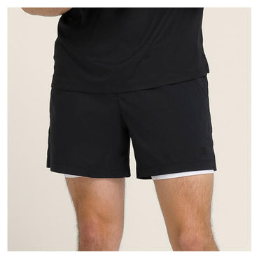 Men's Volley 6 Inch Tennis Short Mens Apparel WILSON Black S