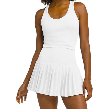 Women`s Midtown Tennis Dress WOMENS APPAREL WILSON White XL