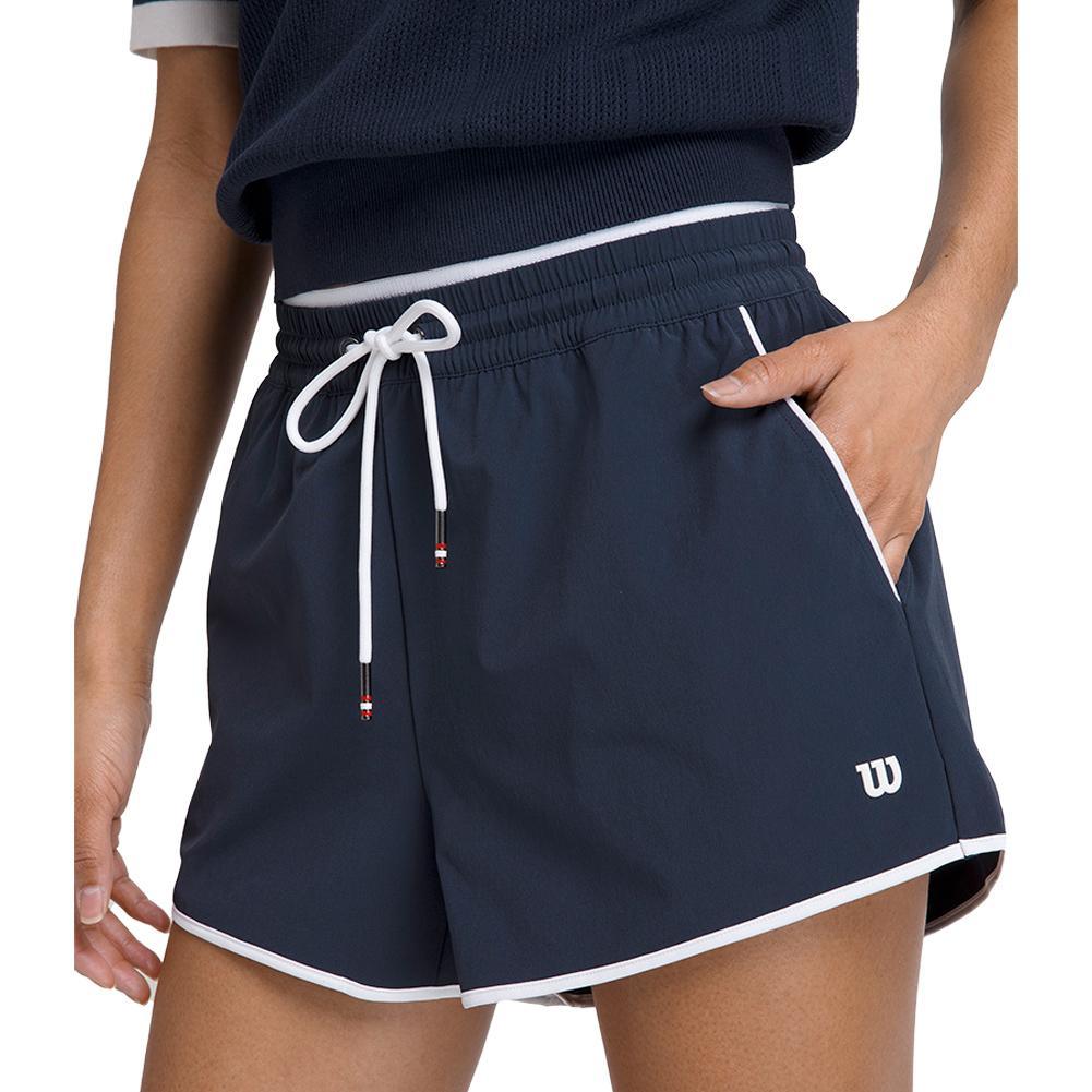 Women`s Bowery Court Tennis Short WOMENS APPAREL WILSON Blue XL