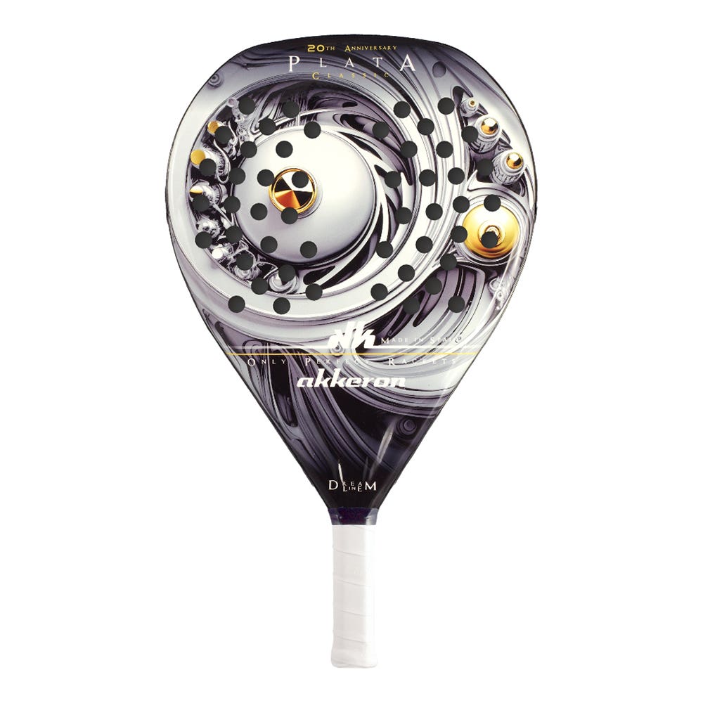 AKKERON SILVER 20 TH ANNIVERSARY PADEL RACKET Padel Racket Akkeron