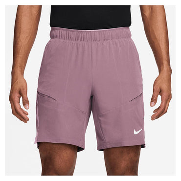 Men`s Court Dri-FIT Advantage 9 Inch Tennis Short MENS APPAREL NIKE Purple XS