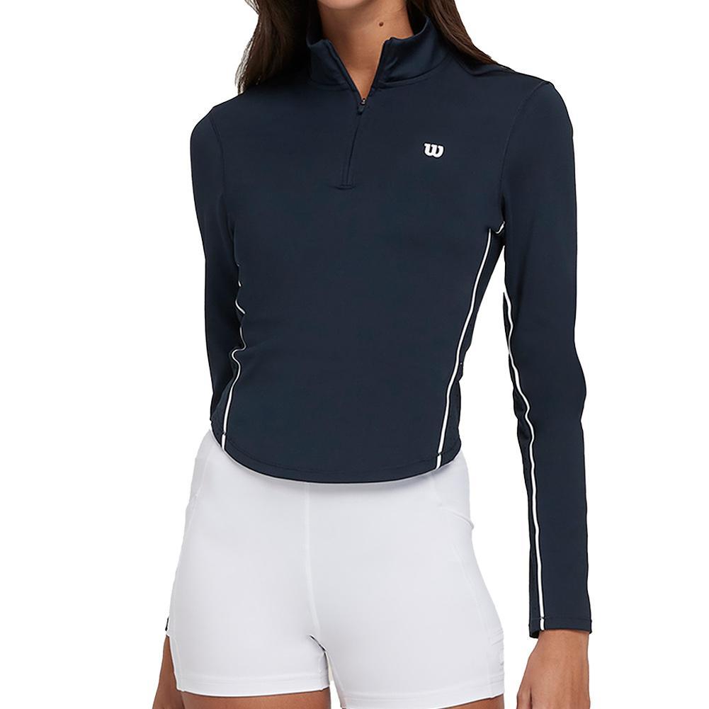 Women`s Brentwood Half-Zip WOMENS APPAREL WILSON Blue L