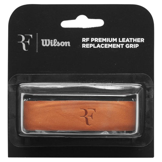Roger Federer Leather Replacement Tennis Grip SHOP BY PLAYER WILSON Brown