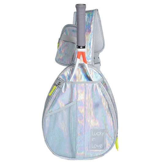 Women`s Lucky Tennis Bag Iridescent WOMENS APPAREL LUCKY IN LOVE Default Title