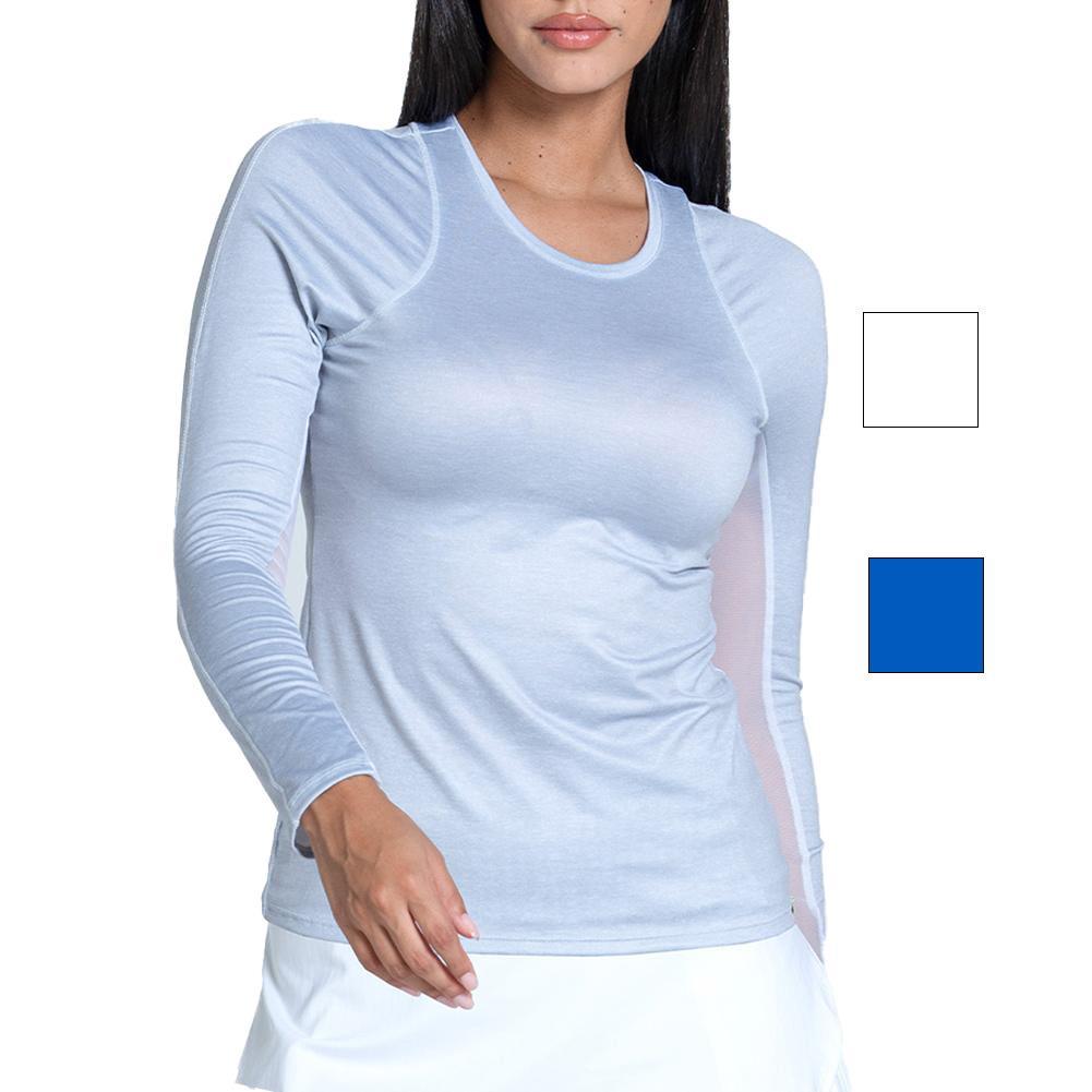 Women's LUV Breeze Long Sleeve Tennis Top WOMENS APPAREL LUCKY IN LOVE