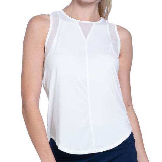 Women's LUV Chill Out Tennis Tank WOMENS APPAREL LUCKY IN LOVE Bone M