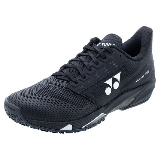Men`s Power Cushion AD-ACCEL Clay Tennis Shoes Black TOP TENNIS SHOES YONEX 6
