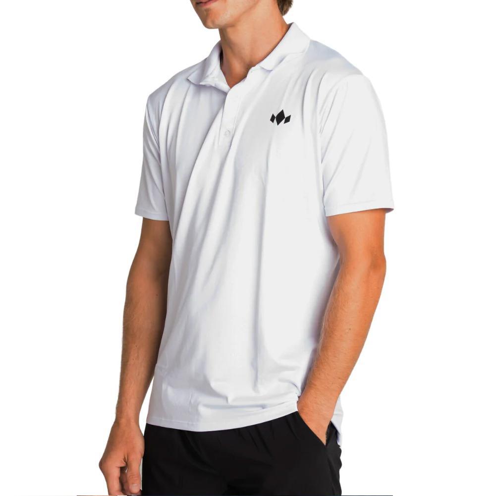 Men`s Essential Polo MENS TEAM GEAR DIADEM White XS