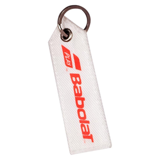 Pure Strike Tennis Key Ring Blanc and Rouge Gifts BABOLAT Default Title