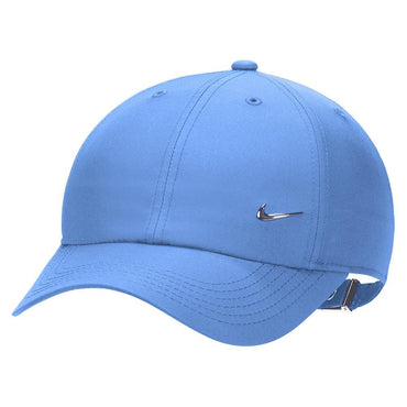Juniors` Dri-FIT Club Metal Swoosh Cap Girls Apparel NIKE Blue ONE_SIZE