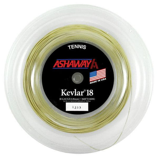 Kevlar 1.10/18G 360 Foot String Reel Strings ASHAWAY White