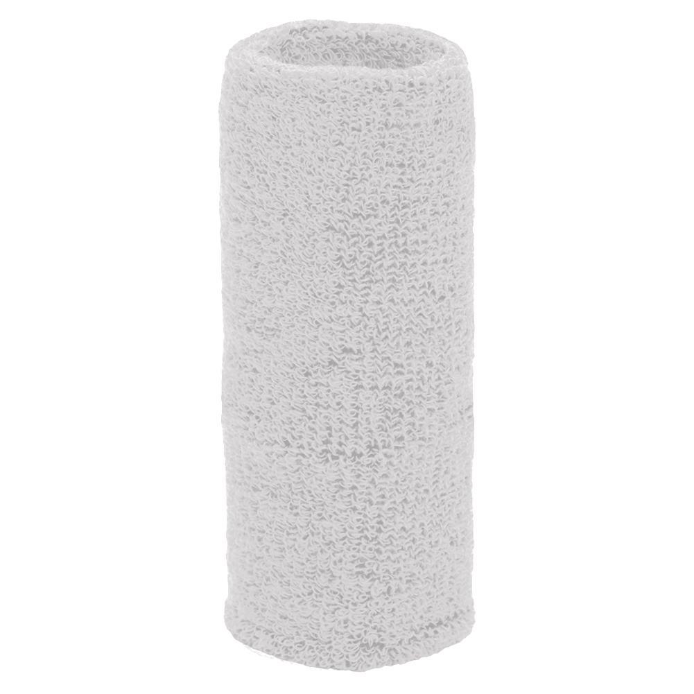 Wrist Towel Wide Wristband Training TOURNA White