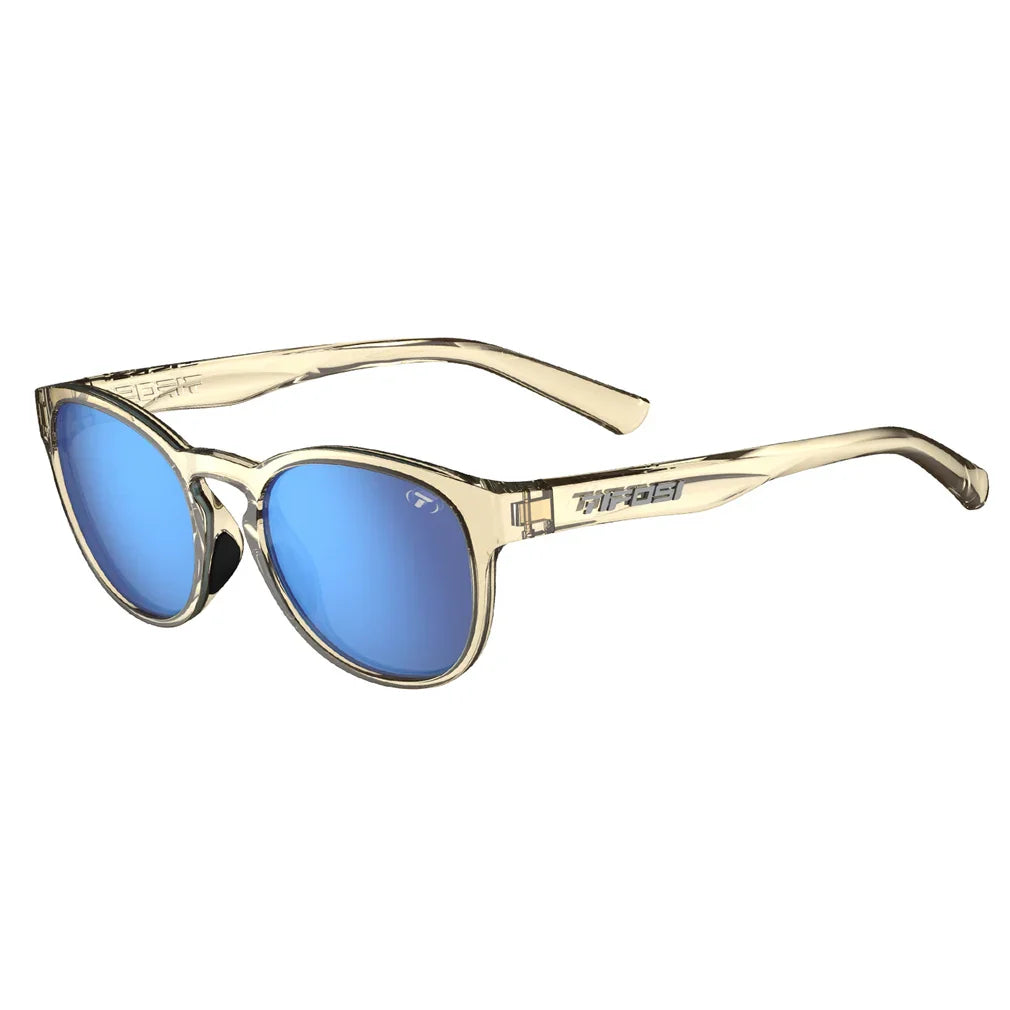 Svago Sunglasses Golden Ray and Sky Blue Mirror Lenses TIFOSI