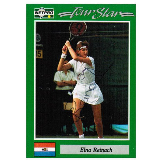 Elina Reinach Signed Women`s Card Other NETPRO Default Title