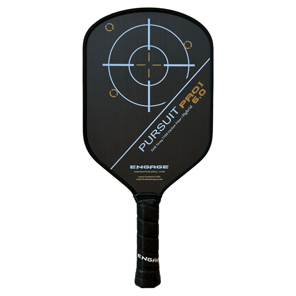 Pro1 6.0 Hybrid Pickleball Paddle ENGAGE PICKLEBALL GOLD