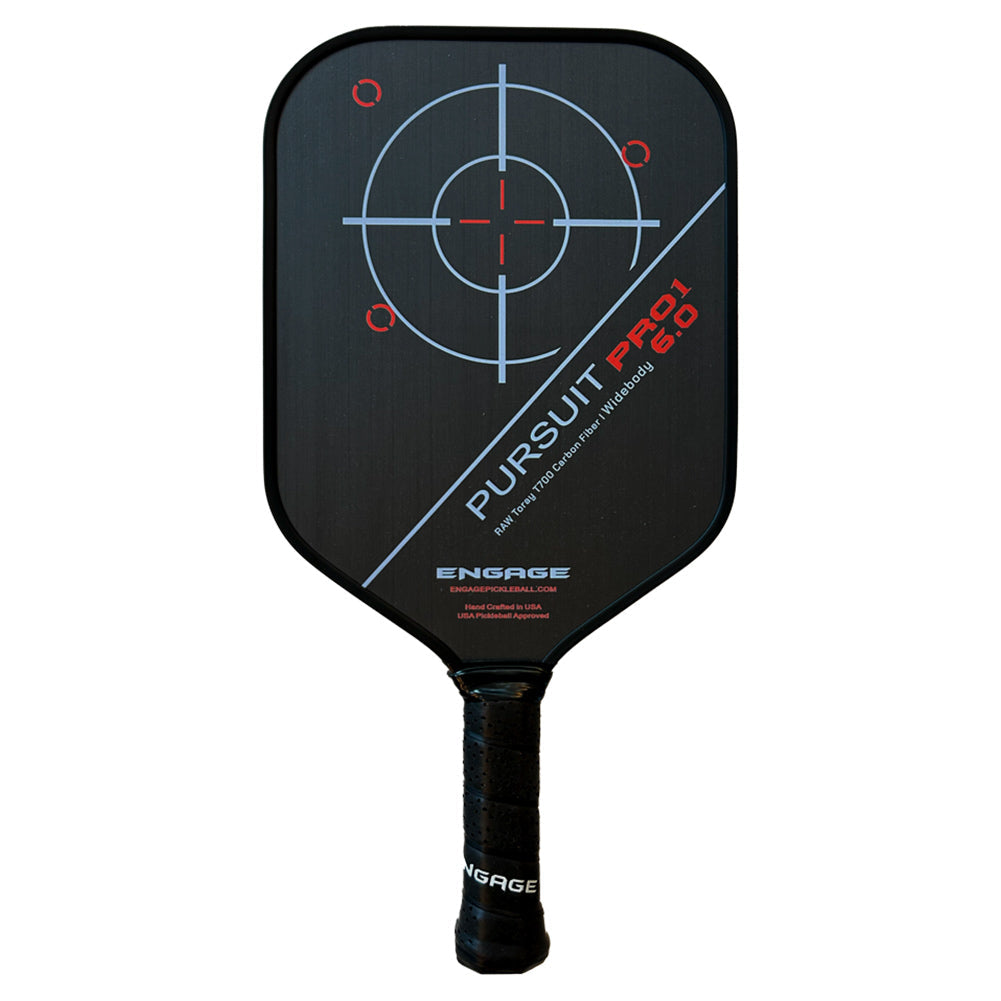 Pro1 6.0 Widebody Pickleball Paddle ENGAGE PICKLEBALL RED
