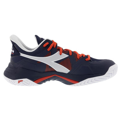 Men's B.Icon 2 AG Tennis Shoes Blue Corsair and White Shoes DIADORA 8.5