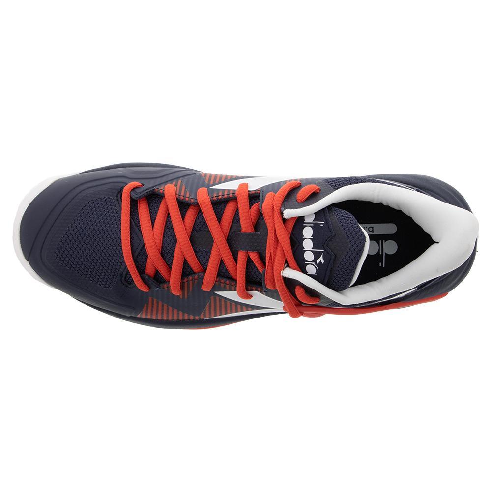 Men's B.Icon 2 AG Tennis Shoes Blue Corsair and White Shoes DIADORA 11