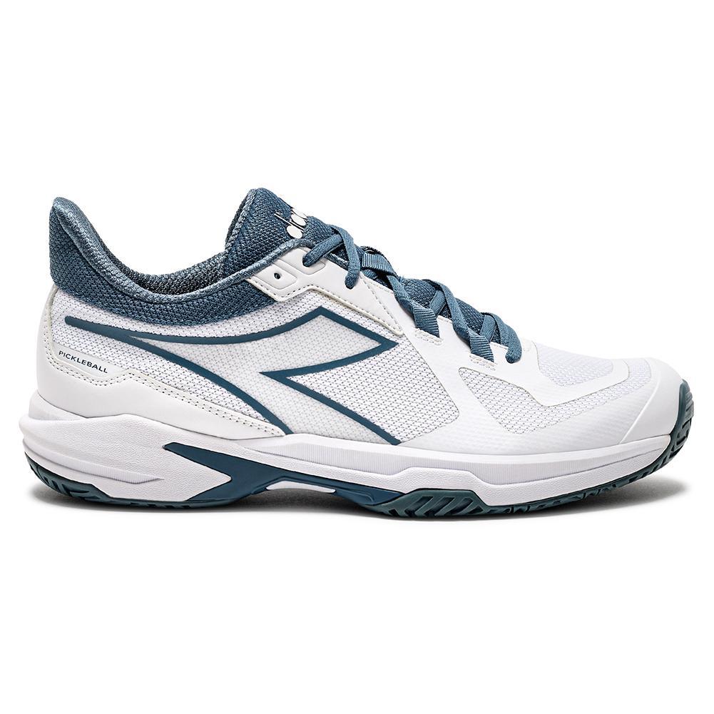 Men's Trofeo 2 AG Pickleball Shoes White and Oceanview Shoes DIADORA 7.5