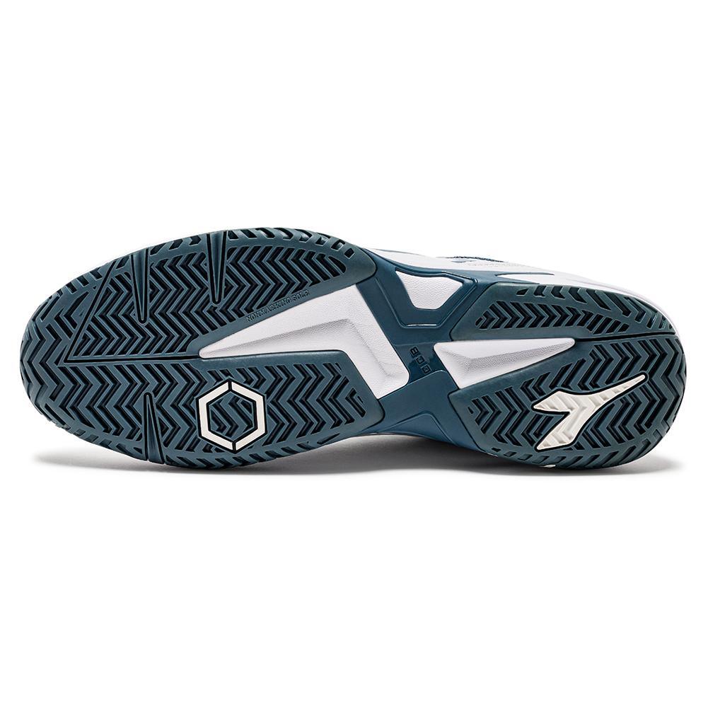 Men's Trofeo 2 AG Pickleball Shoes White and Oceanview Shoes DIADORA