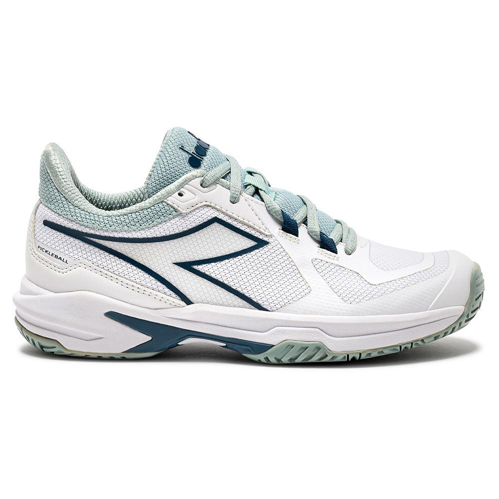 Women's Trofeo 2 AG Pickleball Shoes White and Legion Blue Womens Shoes DIADORA 6.5