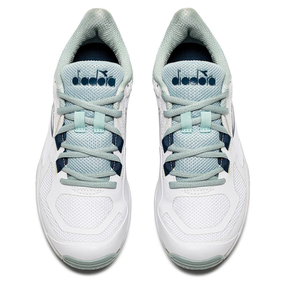 Women's Trofeo 2 AG Pickleball Shoes White and Legion Blue Womens Shoes DIADORA