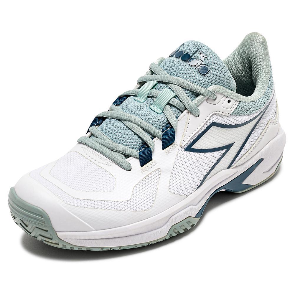 Women's Trofeo 2 AG Pickleball Shoes White and Legion Blue Womens Shoes DIADORA